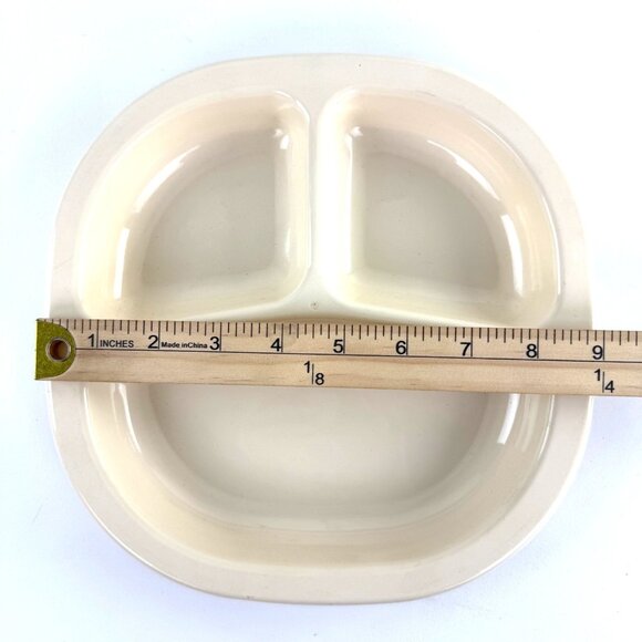 Rubbermaid Microwave Heatables Cookware 0059 Almond with Sheer Lid Vintage - Picture 9 of 9